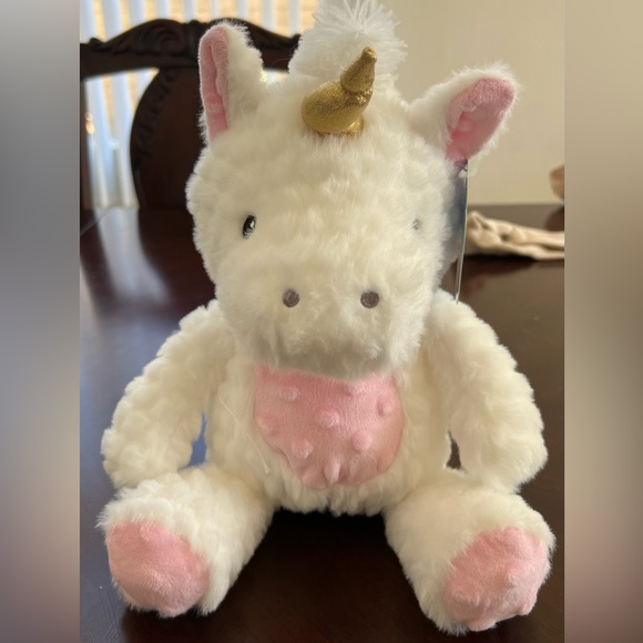 Plush Unicorn Toy - White and Pink - Picture 1 of 4